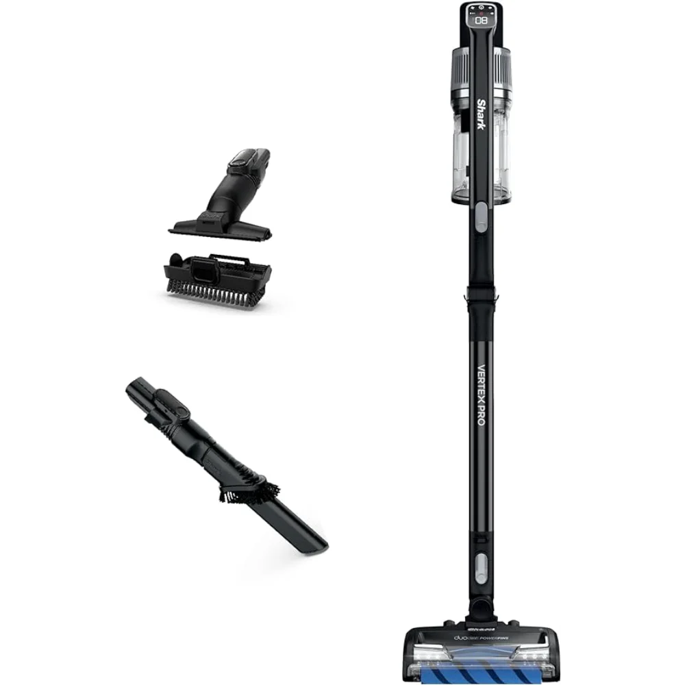 

Shark IZ682H Vertex Pro Lightweight Cordless Stick Vacuum with DuoClean PowerFins, Black/Silver