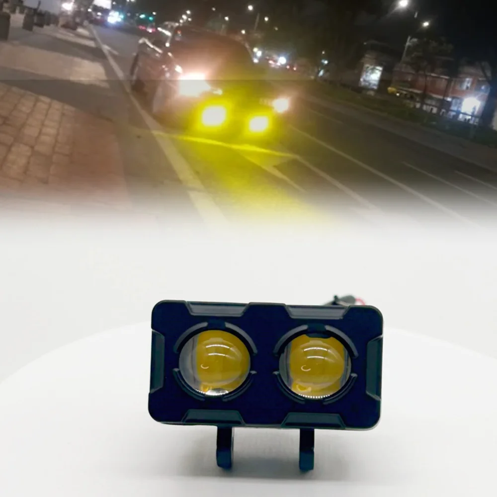 Светодиодные прожекторы для мотоциклов, супер яркие фары, рабочие фары для квадроциклов, противотуманные фары, водонепроницаемые, противоударные для электрической лампы Светодиодные прожекторы для мотоциклов, супер яркие фары, рабочие фары для квадроциклов, противотуманные фары, водонепроницаемые, противоударные для электрической лампы