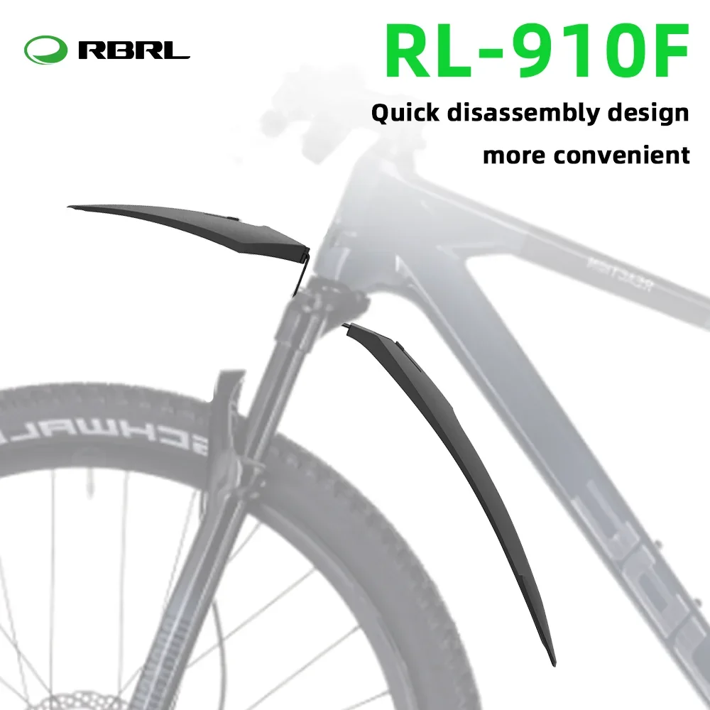 RBRL Anti-pressure PP Material Bicycle Mudguard For MTB E-bikes