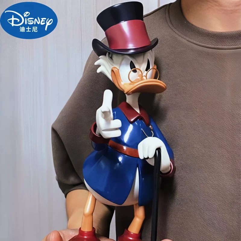 

Disney Original Cartoon Character Model Retro DONALD DUCK Doll Desktop Ornaments Collection Animation Model Gift