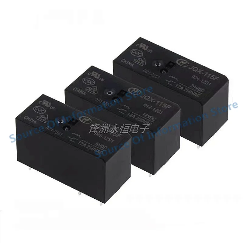 Relay HF115F JQX-115F-005 012 024-1HS3 1HS1 JQX-115F-005 012 024-2ZS4  JQX-115F-005 012 024-2HS4 1ZS1 1ZS3 4PIN/5PIN/6PIN/8PIN