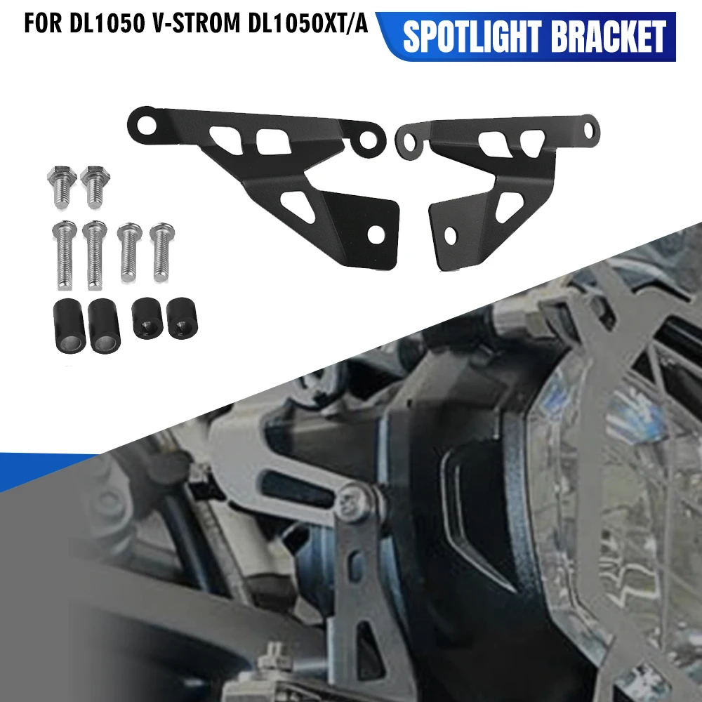 

DL1050 A/XT Motorcycle Accessories Fog Lamp Auxiliary Light Mount Bracket For Suzuki DL 1050 V-Strom DL1050XT/A 2019 -2021