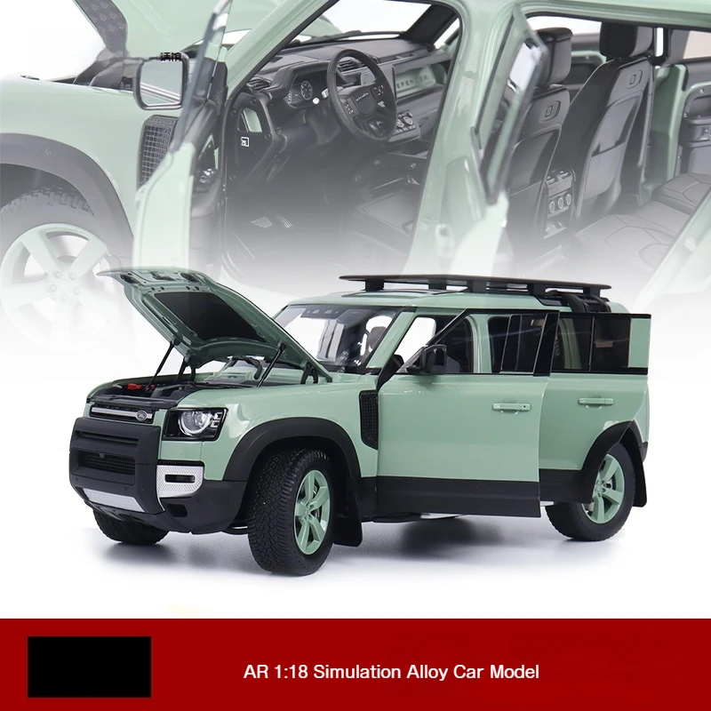 

AR Almost Real 1:18 2023, новая литая под давлением модель автомобиля из сплава для внедорожного внедорожника — стиль 110 и 90, универсальный дизайн