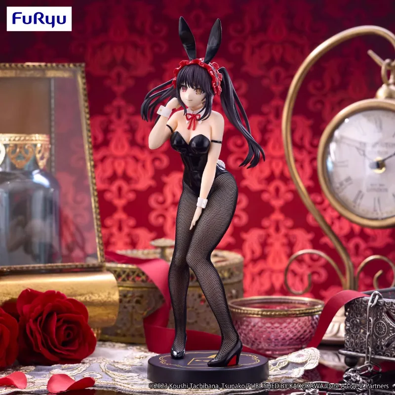 

Date a Live FuRyu BiCute Tokisaki Kurumi Bunny Girl 29cm PVC Action Figure Anime Figure Model Toys Figure Collection Doll Gift