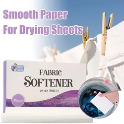 Drying Machine Companion Drying Sheet Soft Paper Fragrance Flexible Fragrant Remover Clothing Paper Static Paper Anti Smell E2S5