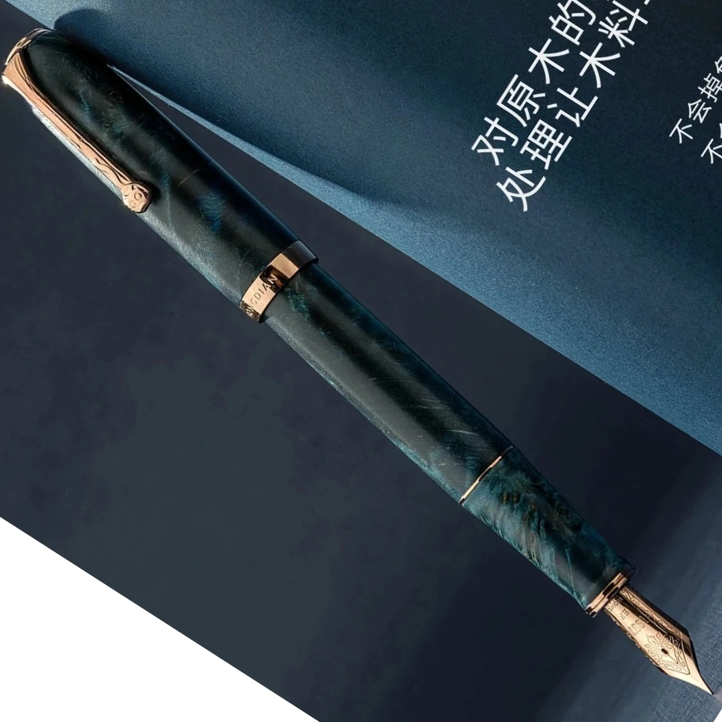 

Hongdian A10 Стабильная деревянная авторучка с магнитным колпачком Ручка премиум-класса для каллиграфии F Лезвие Перо Подарки Практика письма