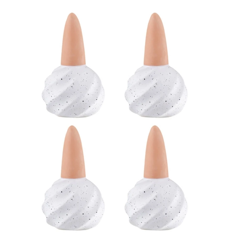 

4Pcs Self Watering Spikes Small Terracotta Watering Stakes Devices Vacation Self Watering Stakes for Indoor Outdoor