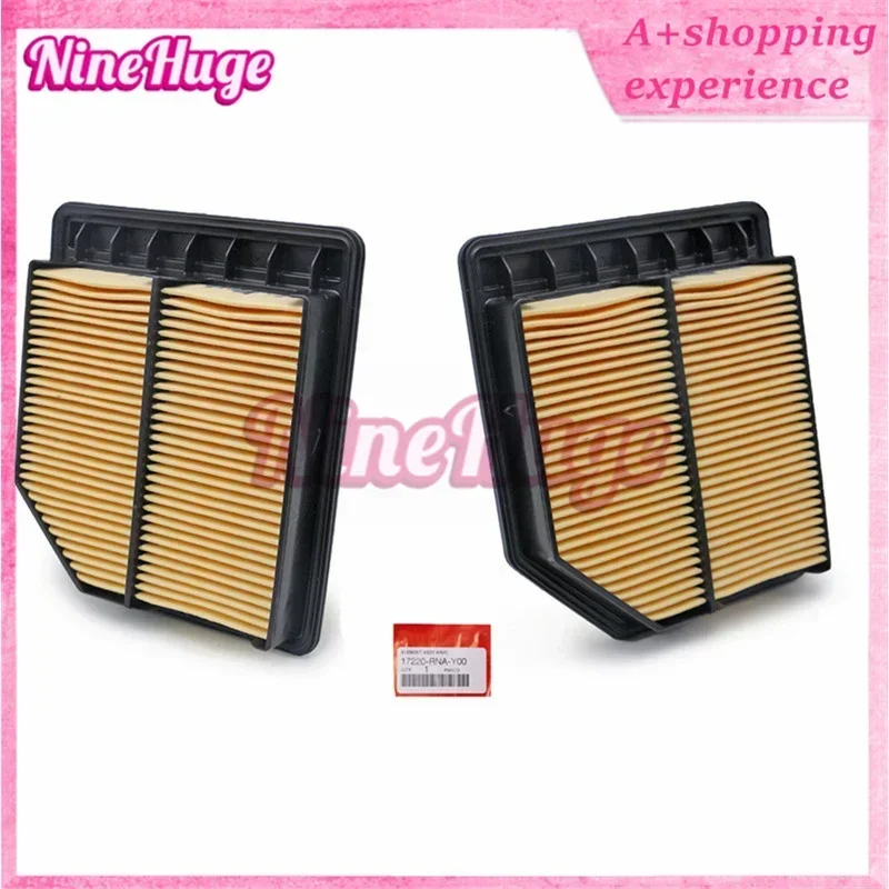 2X لهوندا سيفيك 8Th الجيل 2006-2011 1.6L 1.8L فلتر الهواء 17220-RNA-000 17220-RNA-A00 17220-RNA-Y00 ملحقات محرك السيارة