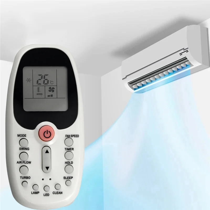 ZH/EZ-01 AC Remote Replace for Chigo Tornado Whirlpool Air Conditioner Remote Control ZH/EZ-01