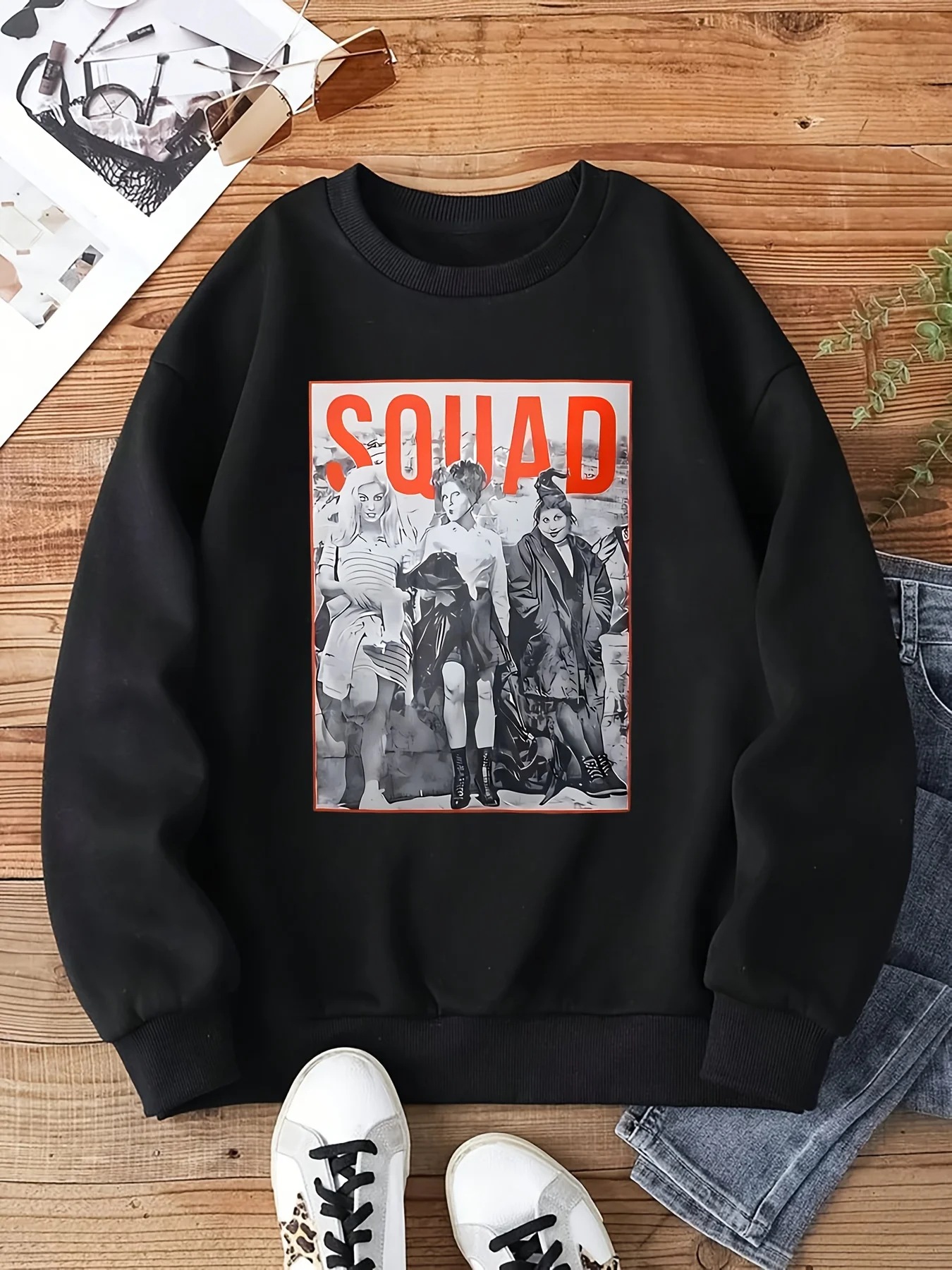 

Halloween Graphic Print Autumn and Winter Cotton Men's and Women's Sweatshirts Outdoor Sports Leisure Fashion Trend Clothing