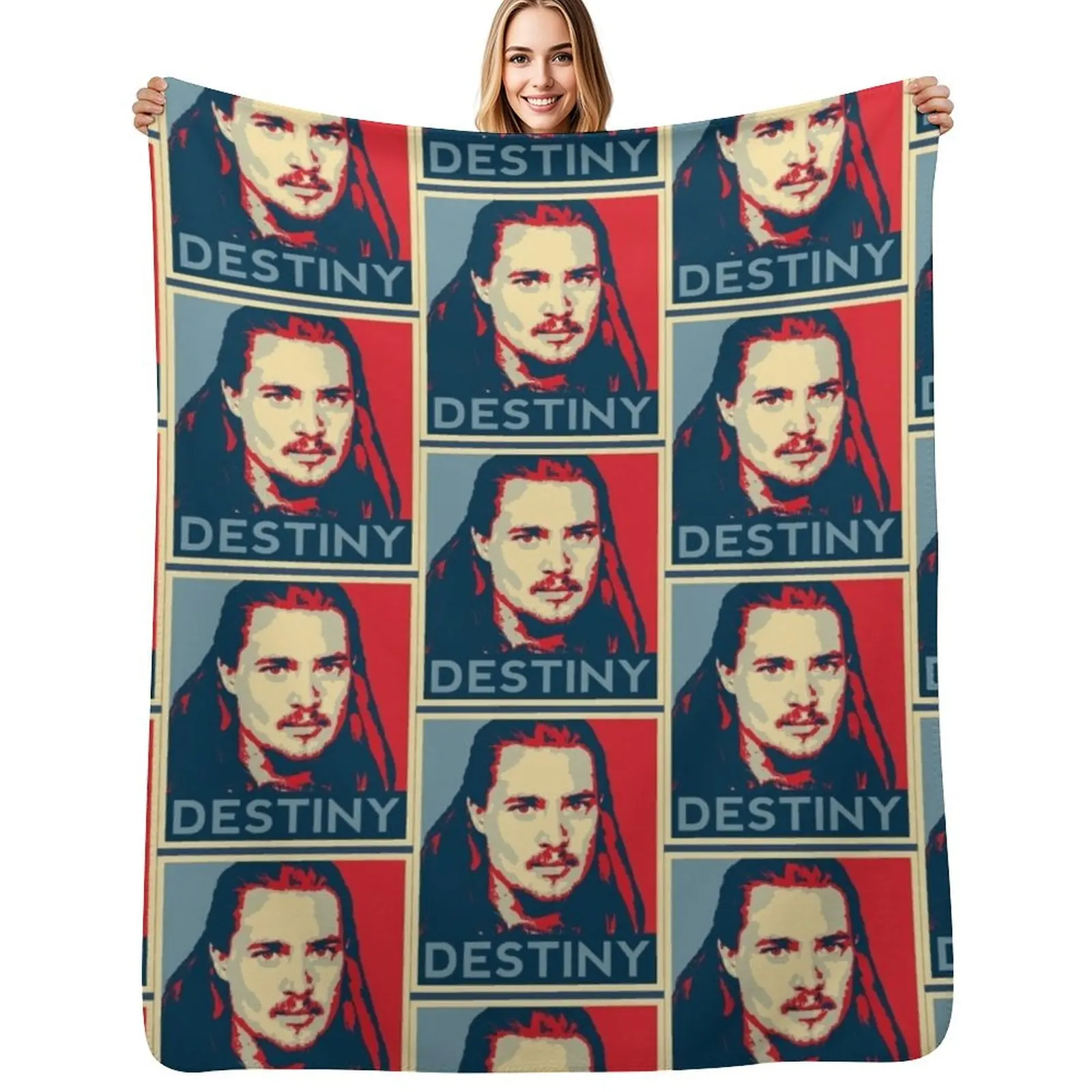 Couverture Uhtred_s Destiny, lavable en machine, douce et chaude