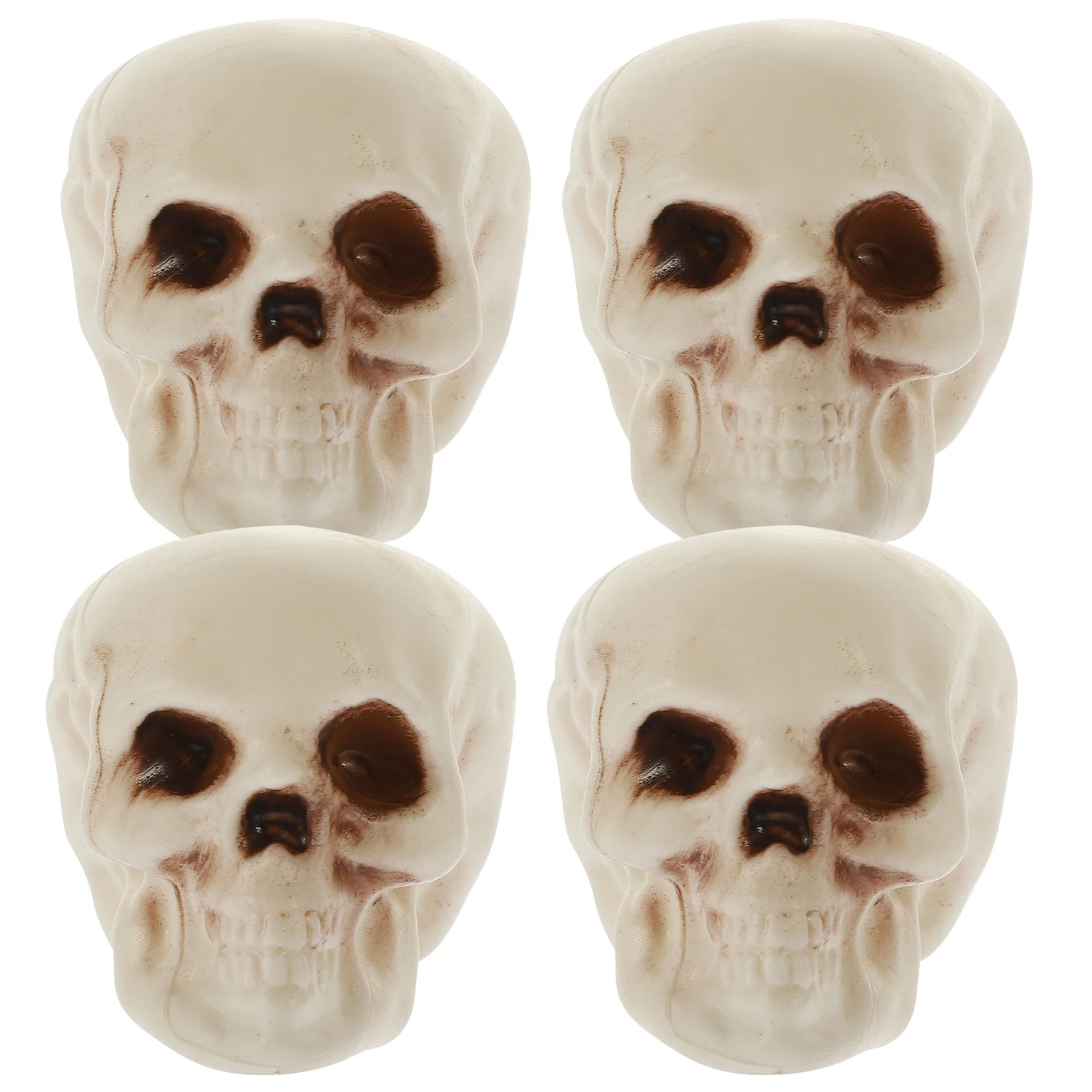 

4Pcs Tiny Terrifying Ornaments Halloween Party Accessories Easy to Clean Lifelike Realistic Craftsmanship