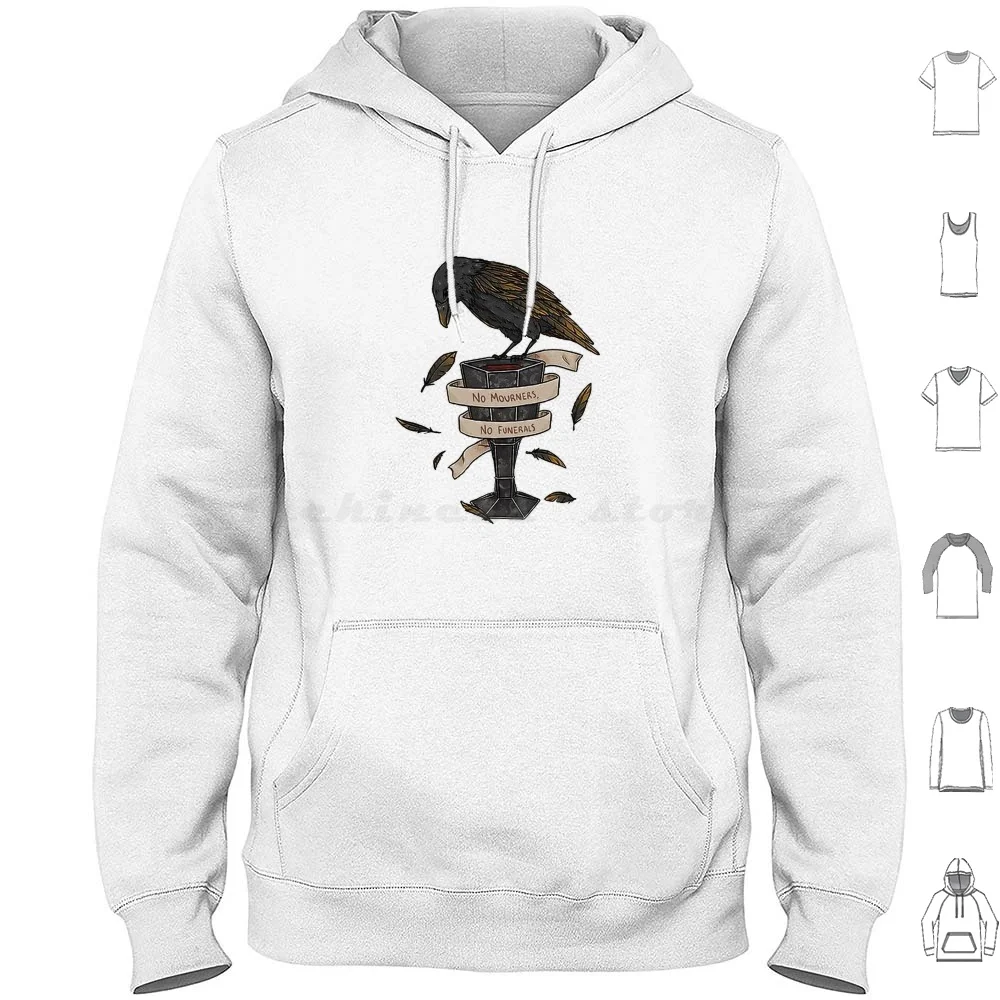 

Six Of Crows / / No Mourners No Funerals Толстовки с длинным рукавом Six Of Crows Kaz Brekker Ketterdam Six Of Crows Ina Ghafa