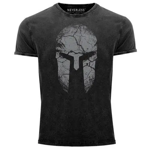 Mens Deer Polygon Antler Geometric Shapes Slim Fit Neverless® T-Shirt