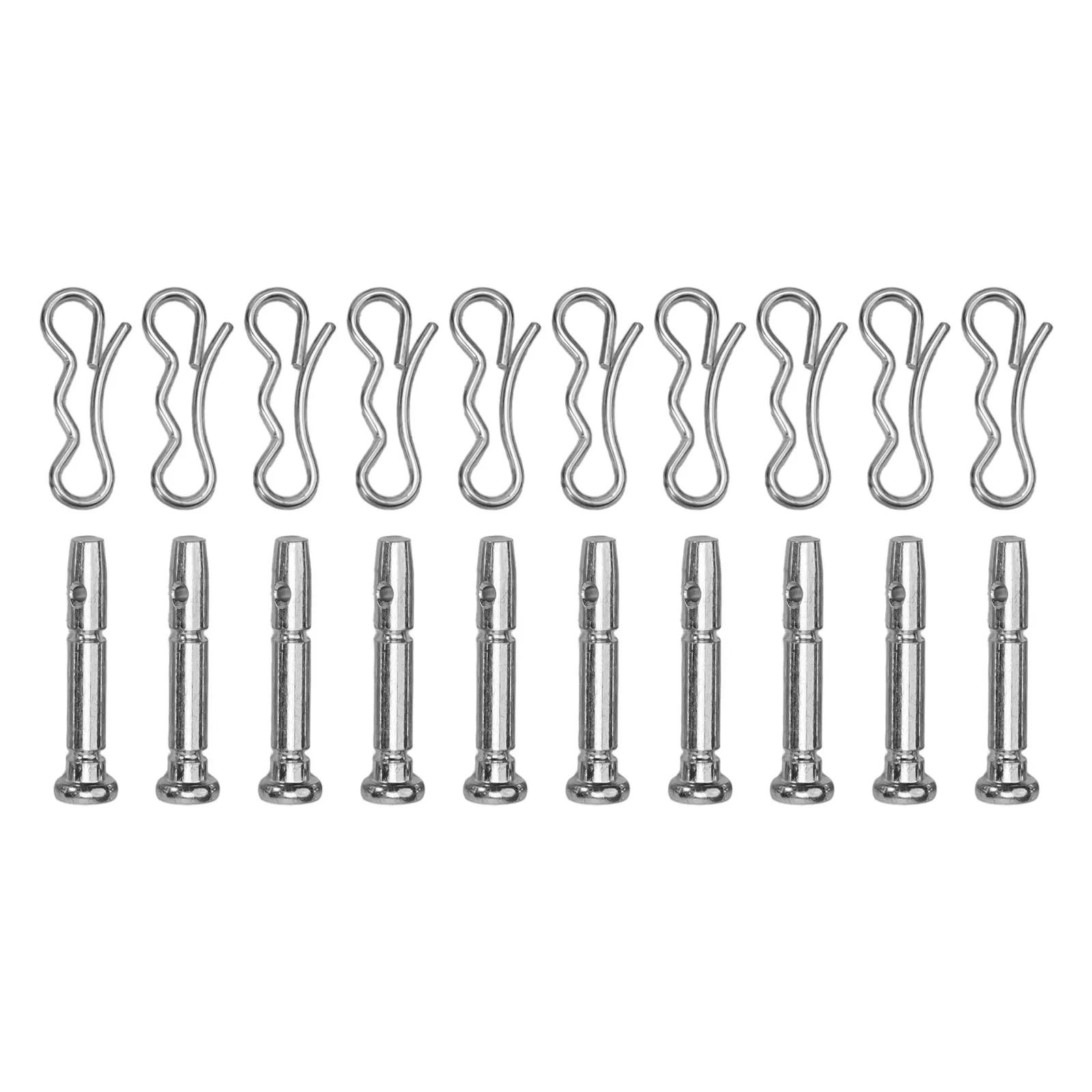 Convenient 20Pcs Shear Pins&Cotter Pins for Snowblower Set  Fits Most 2 Stage Models  Easy and Quick Replacement