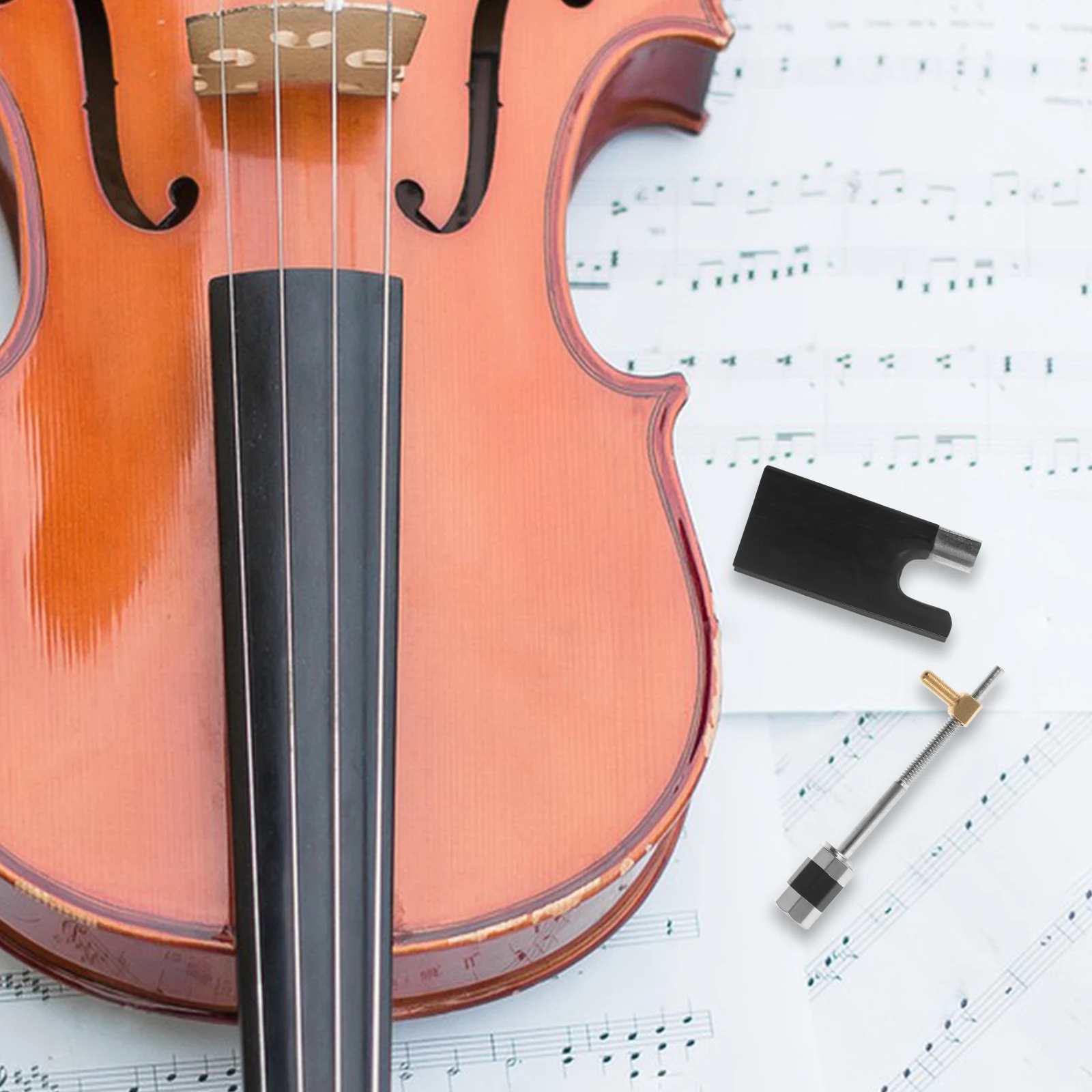 

Запасная часть для смычка для скрипки, профессиональные аксессуары для музыкальных инструментов, лягушка для начинающих, аксессуары для оборудования, выпрямляющие детали и