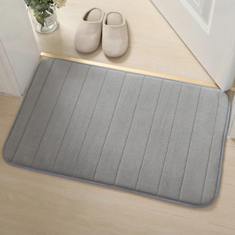 1PC 40x60cm Coral fleece Super Absorbent Bath Mat Non Slip Rugs Bathroom Carpet Soft Floor Mat Bedroom Toilet Floor Shower Rug