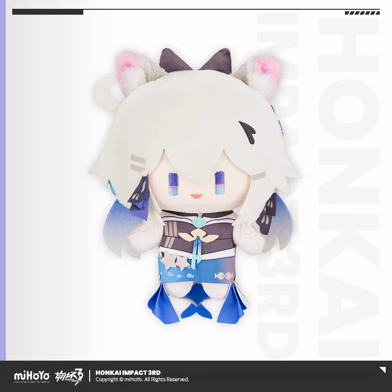 Preventa miHoYo oficial Honkai Impact 3 eficacia sincero serie esponjosa juguete de peluche colgante Kiana Cosplay Anime regalos de moda