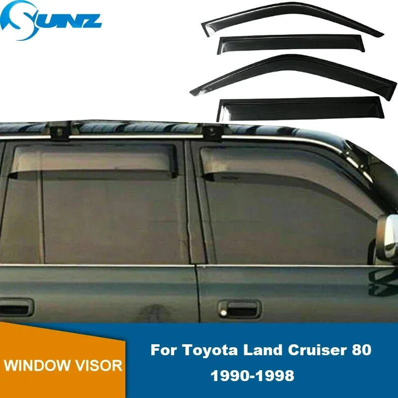 Side Window Deflector For Toyota Land Cruiser 80 Prado Lc80 Fj80 Vx80 1990 1991 1992 1993 1994 1995 1996 1997 1998 Window Visor