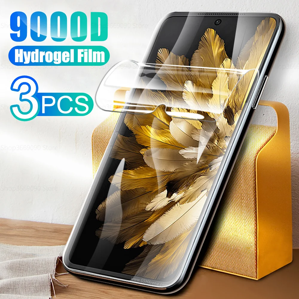 3PCS Soft Hydrogel Film For Oppo Find N3 Flip Find N 3 Flip 3Flip N3Flip 5G Smartphone Screen Protective Film Cover 6.8inches