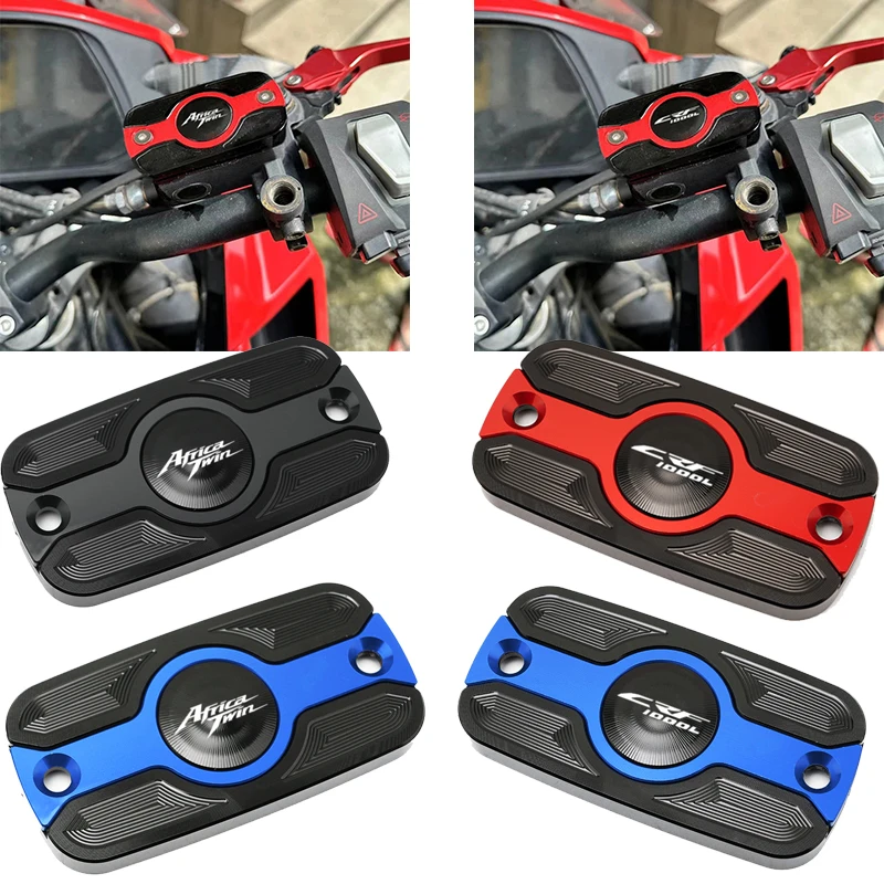 Motorcycle Front Brake Fluid Reservoir Oil Cup Cap Master Cylinder Cover For HONDA CRF1000L CRF1100L Africa Twin CRF 1000L