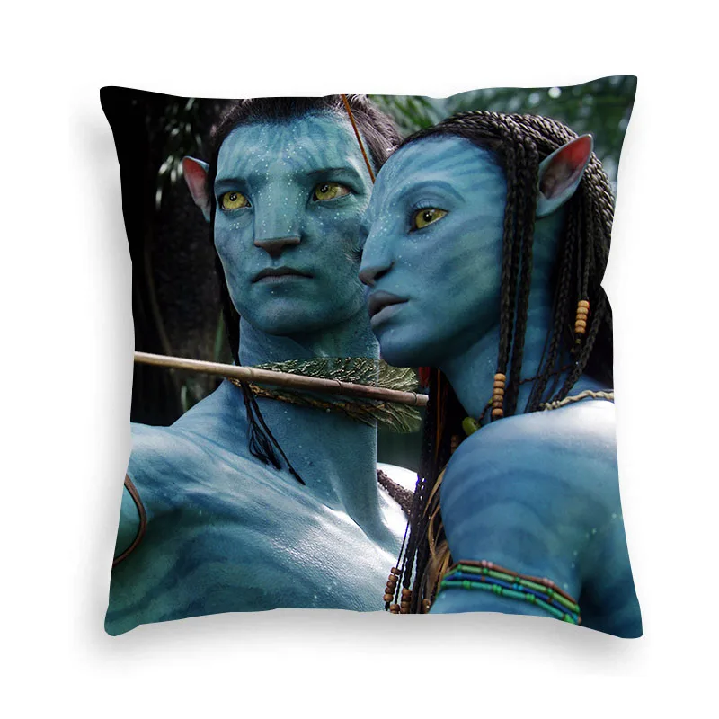 Avatar 5 Pillow Case Warrior Custom Cushion Cover Wedding Decoration Girl Birthday Party Gift Sofa Home Decor Baby Shower