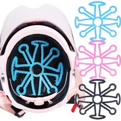 Flexible Helmet Inner Silicone Pad Soft Breathable Helmet Liner Pad Safety Helmet Padding Road Bike Motorcycle Accessories