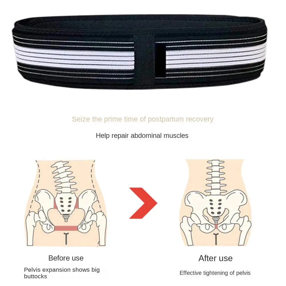 Puerperal Cincher Men Lower Back Support Pelvic Restraint Band Pelvic Repair Belt Pelvic Correction Belt Joint Hip Belt