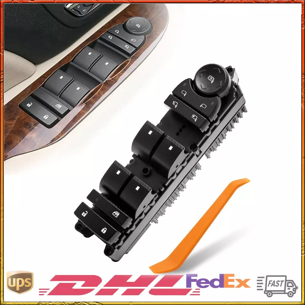 

High Quality Car Front Driver Power Window Control Switch For Chevy Silverado GMC Sierra 2007-2013 Car Accessories