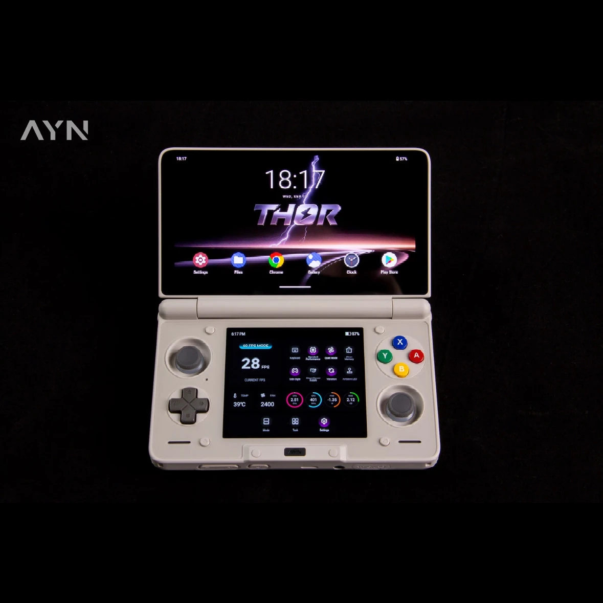 In Stock AYN Thor 6'' OLED Dual Screen Gaming Handheld Qualcomm