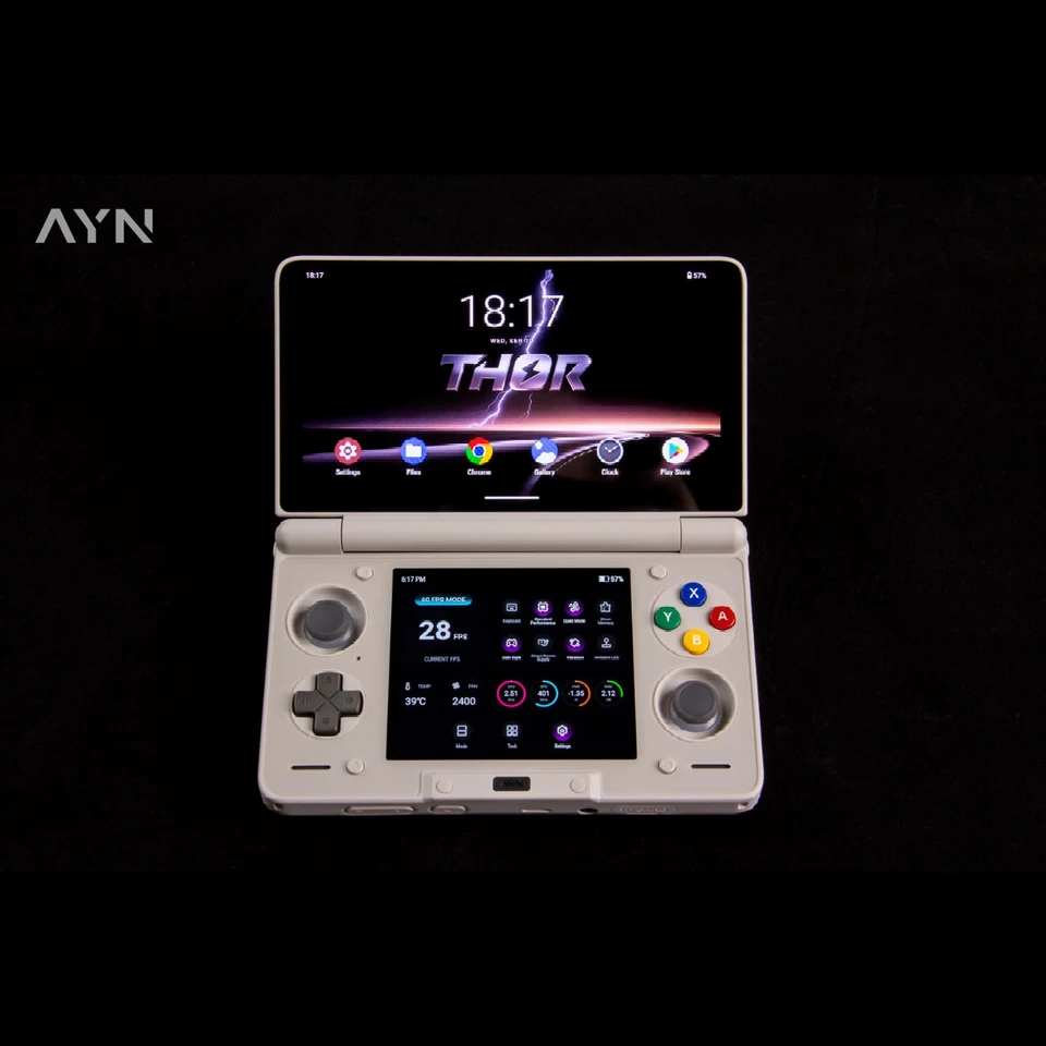 In Stock AYN Thor 6'' OLED Dual Screen Gaming Handheld Qualcomm