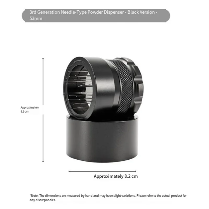 A98E-53MM Adjustable Coffee Distributor Anti-Slip Coffee Powder Distributor, Coffee Powder Distributor Needle