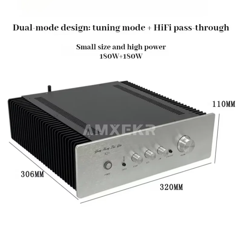 AMXEKR Eternal Sound A2 + Hi-Fi усилитель Bluetooth 5.1 комбинированный мощный домашний усилитель высококачественный аудиоусилитель