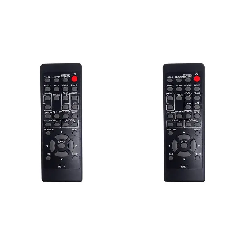 

2 Pcs R017F Projector Remote Control For Hitachi BZ-1, CP-A221N, CP-A222WN, CP-A301N, CP-A302WN, CP-A352WN, CP-AW2519N