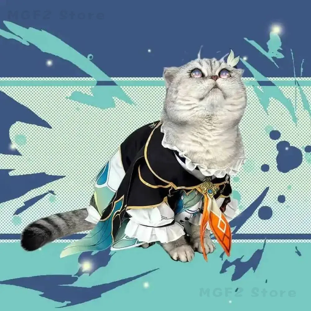 

NEW Accessories Take Photo Props Dog Pet Supplies Firefly Honkai: Star Rail Cute Little Cat Clothes Coat Cosplay Costume Honkai