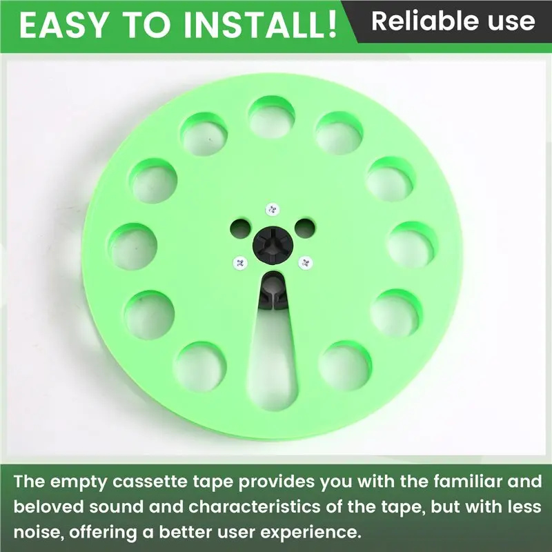 BAAE For Revox Studer Recording Takeup Reel Replacement 7 Inch Porous Sound Tape Empty Reel For Opening Machine Parts