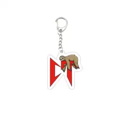 Mexican Singer Natanael Cano CT Keychains Keyring Cartoon Acrylic Natanael Cano Key Chain Ring Pendant Keyring Fans Gifts