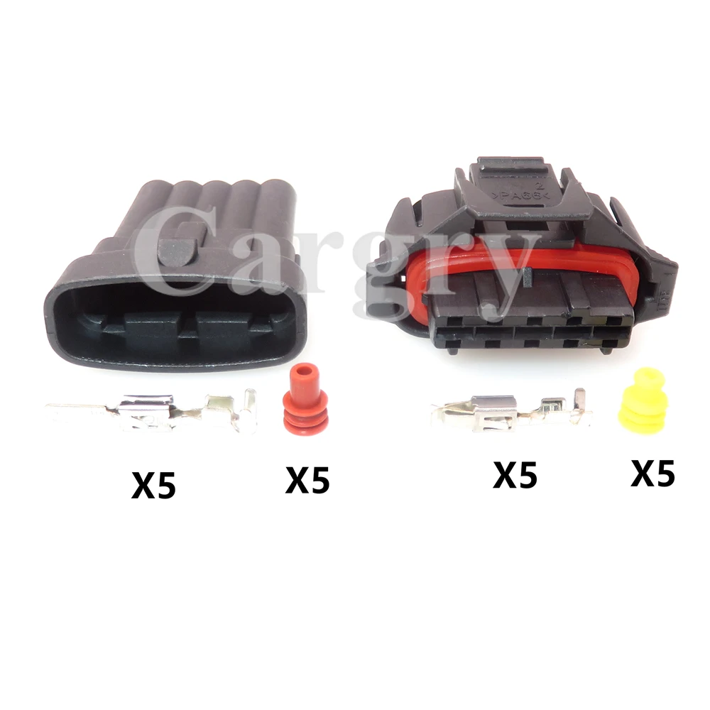 1 Set 5P 1928405136 1928403738 AC Assembly Car Male Female Docking Connector Automotive Crankshaft Position Sensor Wiring Socket