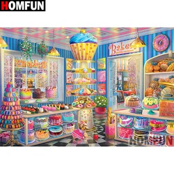 HOMFUN 5d Diamond Painting Full Square/Round