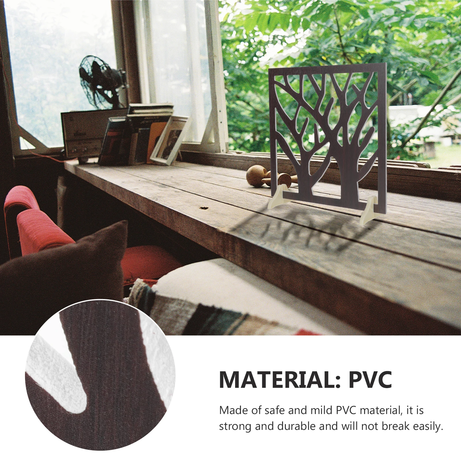 

Retro Window Frame Background Plate Chinese Style Photography Prop Pvc Wall Hanging Decor Desktop Decoration Farmhouse