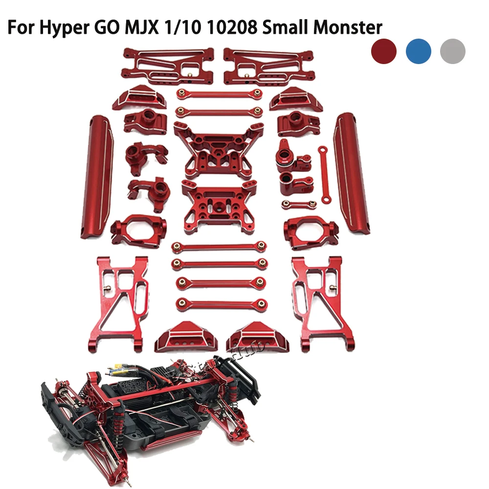 Części modernizacyjne ze stopu aluminium i metalu do Hyper GO MJX 1/10 10208 Small Monster RC Crawler Car Przedni tylny kubek kierownicy C Seat