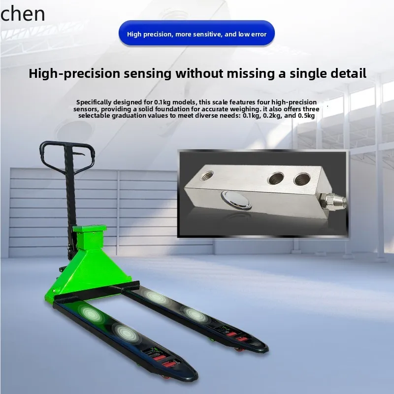 YY- Forklift Hand Truck New Model Manual Hydraulic Cart Anti-Vibration