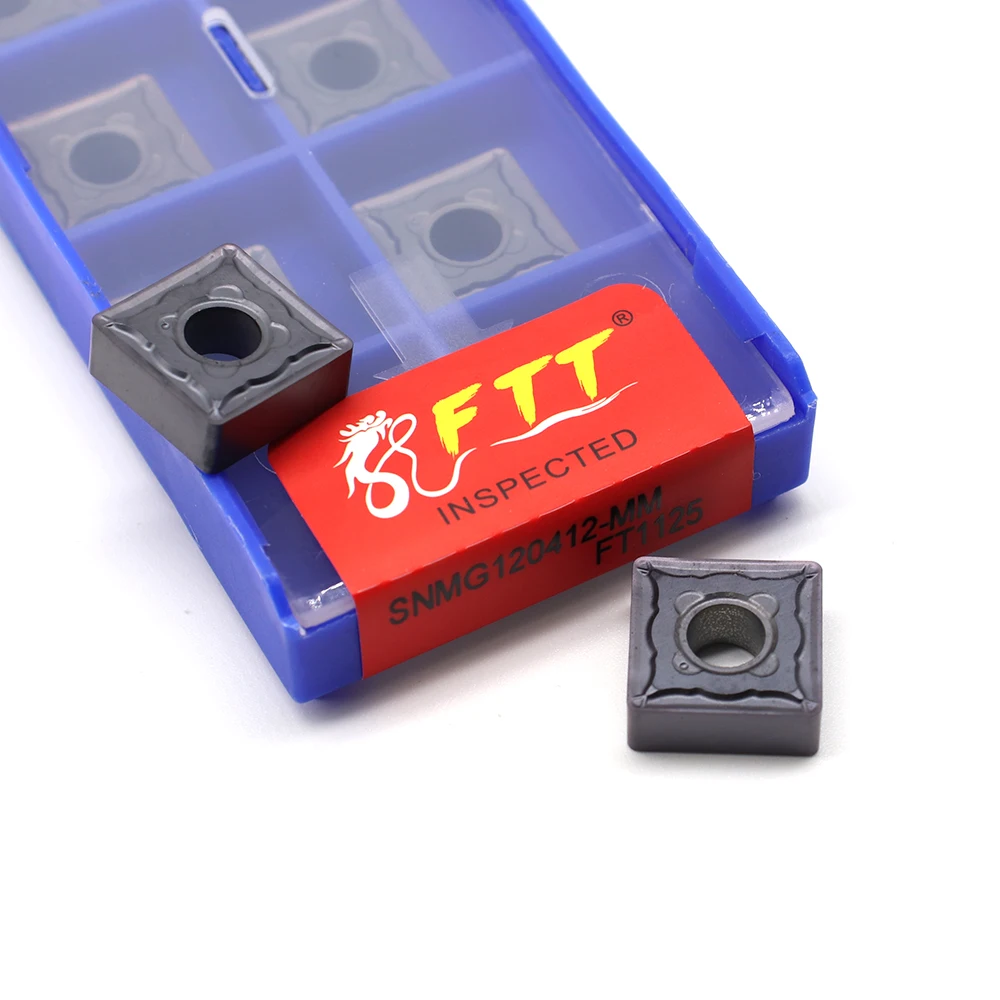 SNMG120412 мм FT1125 сверлильный токарный инструмент для наружной обточки CNC режущие инструменты вставки из карбида вольфрама