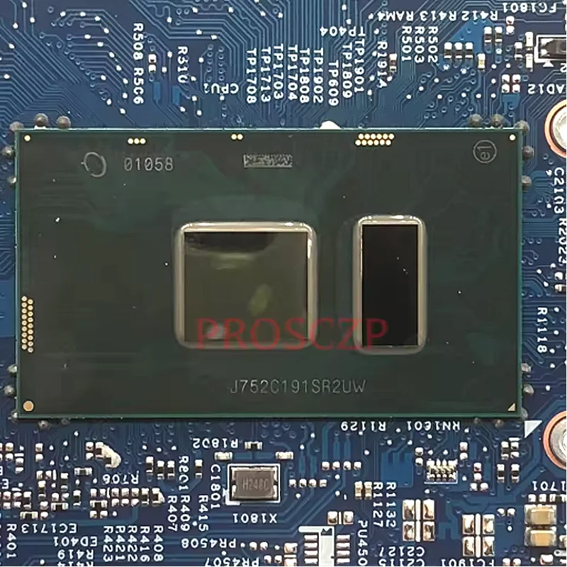 

16811-1 для DELL Latitude 3380, материнская плата для ноутбука 3855U i3-6006U, ОЗУ, 4 ГБ SSD, 32 ГБ, материнская плата для ноутбука, полный тест