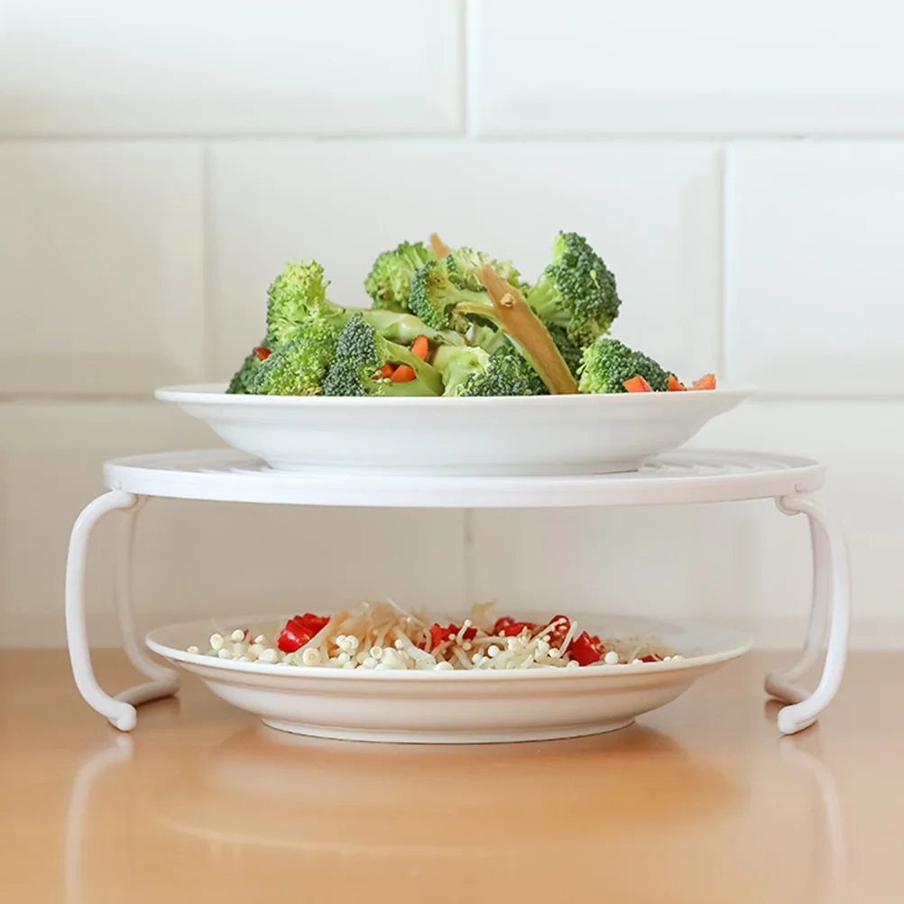 

3pcs Household Steaming Holder Steaming Rack Kitchen Supplies ABS Material Microwave St Food Kitchen Supplies Holder