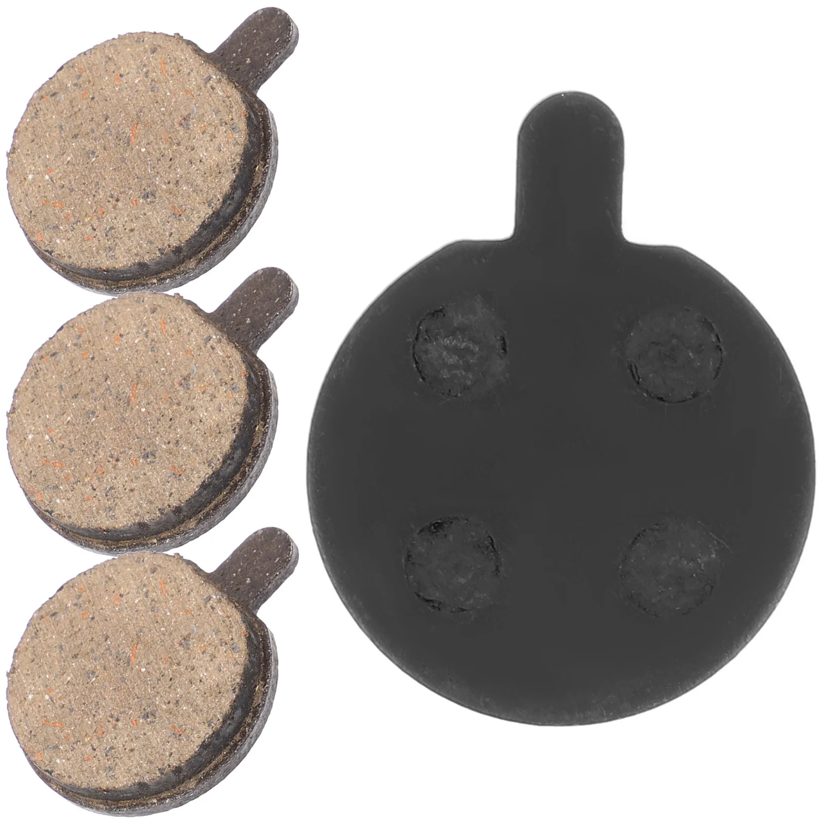 

2Pairs Bike Brake Pads Disc Replacement Professional Wear Resistant Noiseless for Mountain Bicycle Electric Bike Cycling