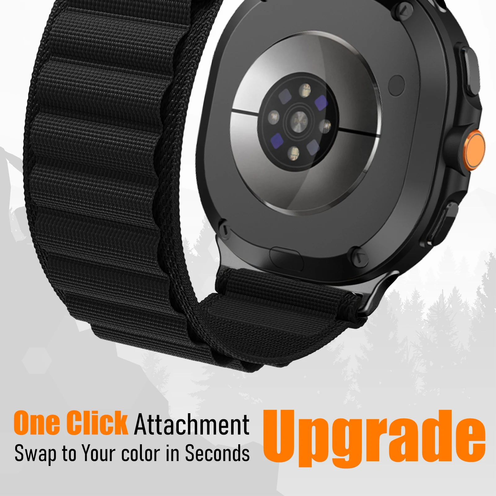 Alpine Loop Armband für Samsung Galaxy Watch 9 8 40mm 44mm Armband Correa Pulseira Galaxy Watch 8 Classic 46mm Band Zubehör – Detail 4
