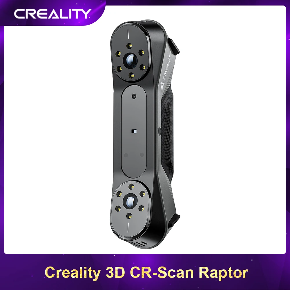 Creality 3D CR-Scan Raptor Multiple-line Blue & NIR Consumer 3D Scanner for 3D Print Handheld Scanner Up to 60FPS Scanning