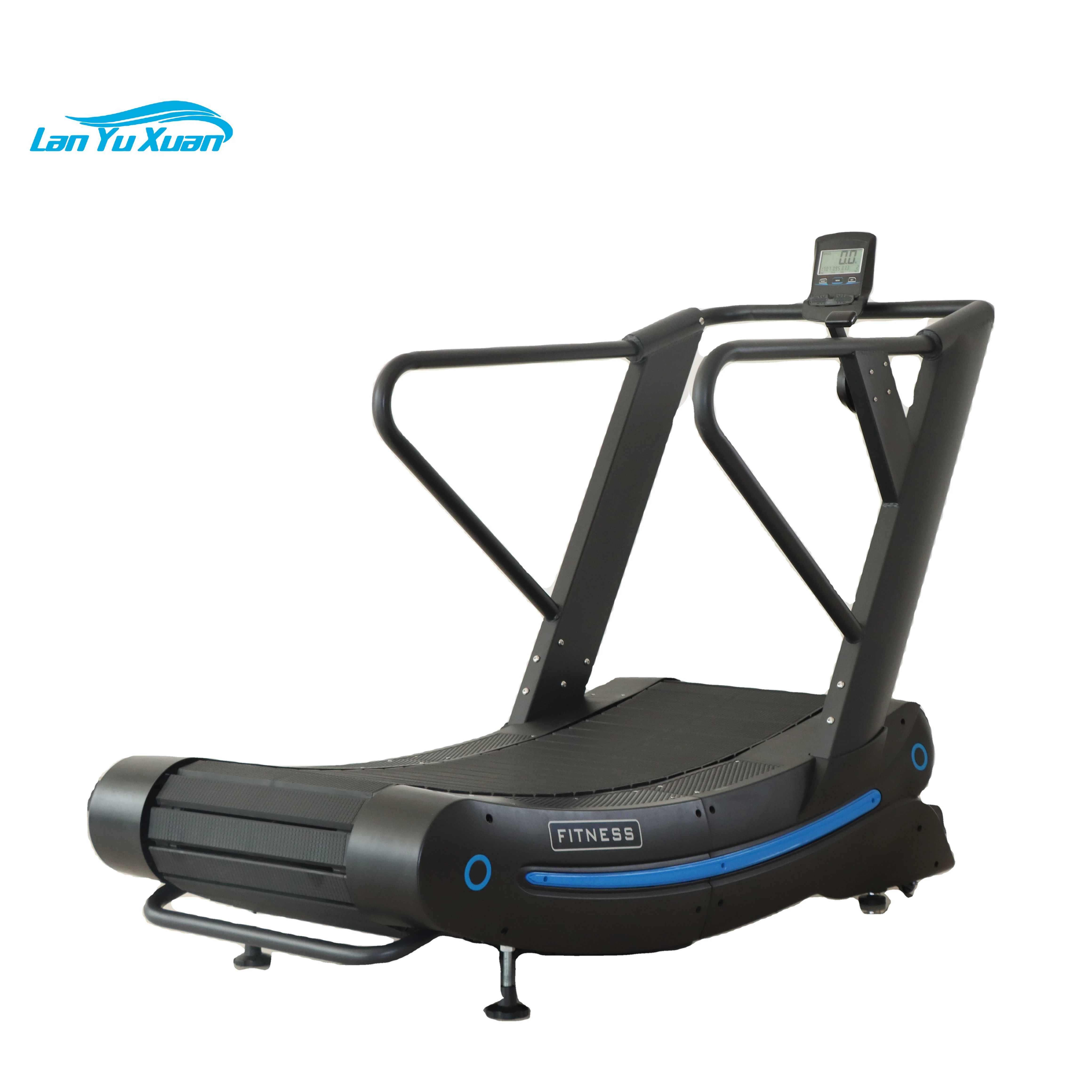 

Commercial LDE-27 Treadmill Self-Powered Curve Design with Electric Drive Home Gym Use LED Screen Handheld Heart Rate Test