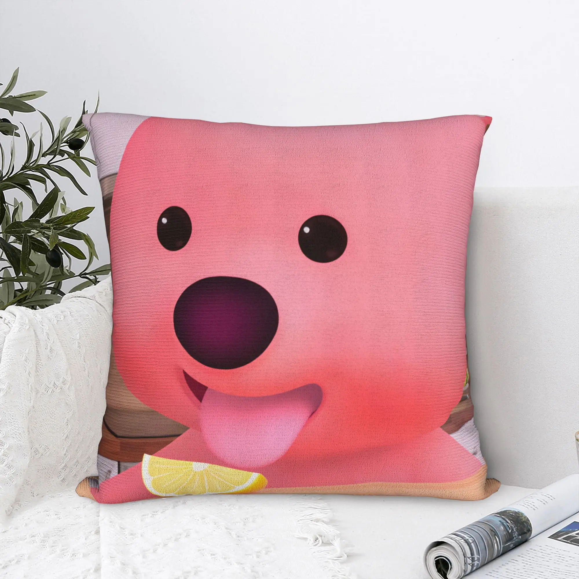 Zanmang L-Loopy Pillow Case  Custom Pillow Cover Retro Trendy Pillowcases For Chair Sofa Home Decor